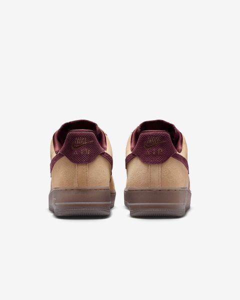 Оригінальні кросівки Nike Air Force 1 '07 Premium "Linen/Moon Particle/Mink Brown/Burgundy Crush" (IQ3408-286) IQ3408-286 фото