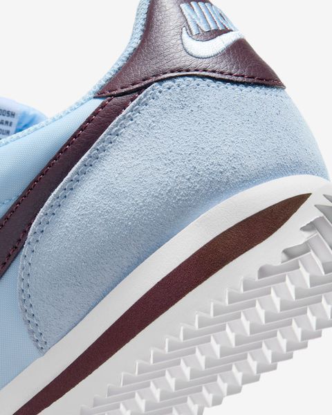 Оригінальні кросівки Nike Wmns Cortez Textile "Celestine Blue/White/Burgundy Crush" (DZ2795-405) DZ2795-405 фото