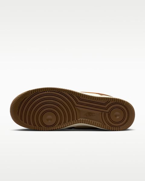 Оригінальні чоловічі кросівки Nike Air Force 1 '07 "Mosswood Brown/Coconut Milk/Campfire Orange" (IO7545-221) IO7545-221 фото