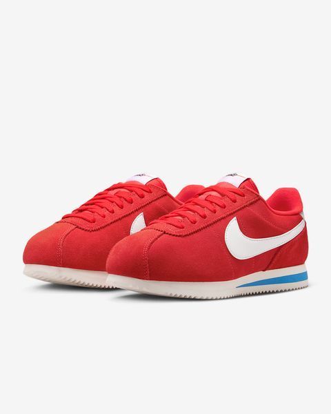 Оригинальные кроссовки Nike Wmns Cortez "Light Crimson/Light Photo Blue/Sail/White" (IB1857-600) IB1857-600 фото