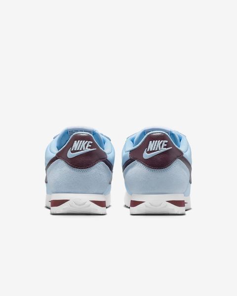Оригінальні кросівки Nike Wmns Cortez Textile "Celestine Blue/White/Burgundy Crush" (DZ2795-405) DZ2795-405 фото