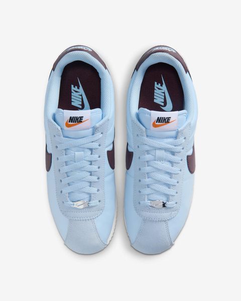 Оригінальні кросівки Nike Wmns Cortez Textile "Celestine Blue/White/Burgundy Crush" (DZ2795-405) DZ2795-405 фото
