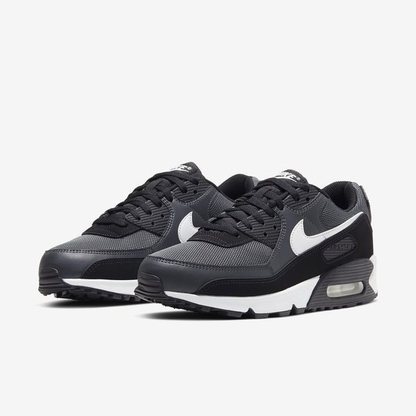 Оригінальні чоловічі кросівки Nike Air Max 90 "Iron Grey / Dark Smoke Grey / Black / White" (CN8490-002) CN8490-002 фото