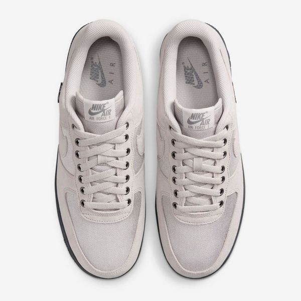 Оригінальні чоловічі кросівки Nike Air Force 1 '07 CORDURA "Light Iron Ore/Black/Smoke Grey" (HQ3822-001) HQ3822-001 фото