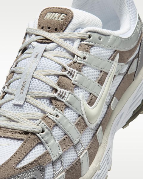 Оригинальные кроссовки Nike P-6000 "White / Metallic Silver / Cave Stone / Light Bone" (IU7554-100) IU7554-100 фото