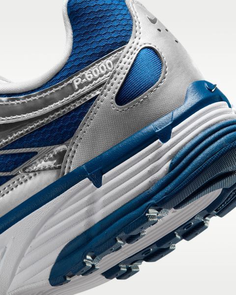 Оригинальные мужские кроссовки Nike P-6000 "Court Blue/White/Metallic Silver" (IQ9390-476) IQ9390-476 фото