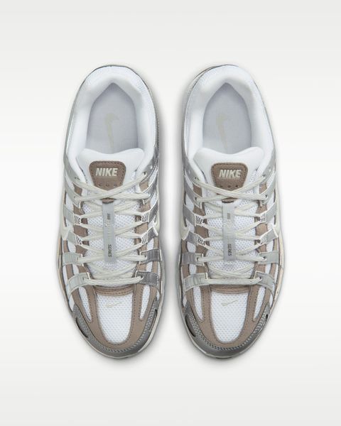 Оригинальные кроссовки Nike P-6000 "White / Metallic Silver / Cave Stone / Light Bone" (IU7554-100) IU7554-100 фото