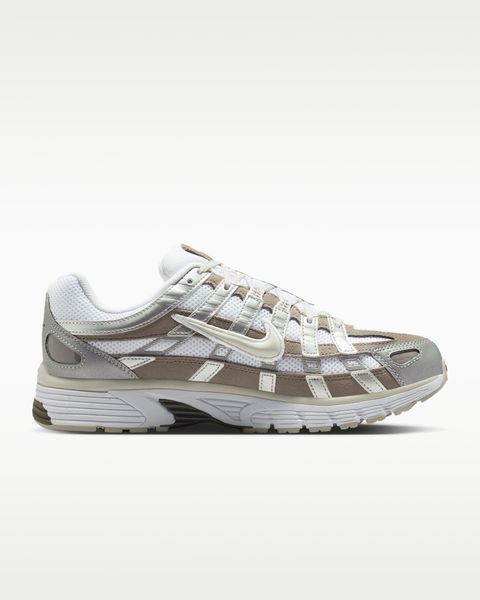 Оригинальные кроссовки Nike P-6000 "White / Metallic Silver / Cave Stone / Light Bone" (IU7554-100) IU7554-100 фото