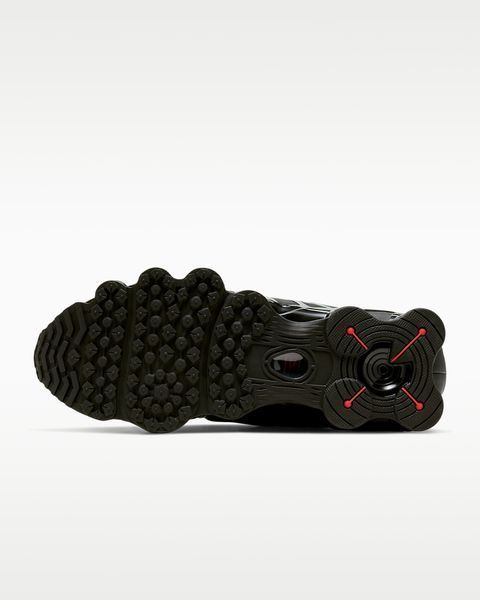 Оригінальні чоловічі кросівки Nike Shox TL "Black/Metallic Hematite/Max Orange" (AV3595-002) AV3595-002 фото