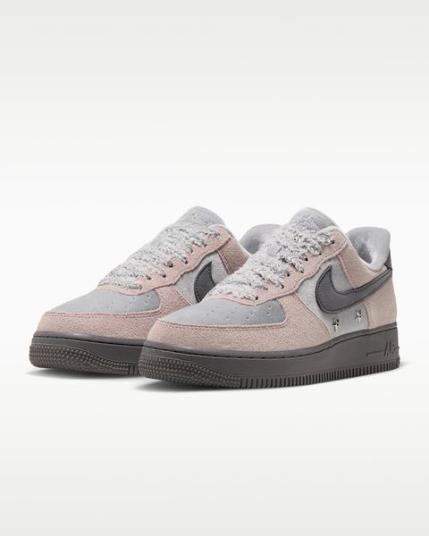 Оригінальні кросівки Nike Air Force 1 '07 "Metallic Silver/Pencil Point/Particle Rose" (IZ6168-001) IZ6168-001 фото