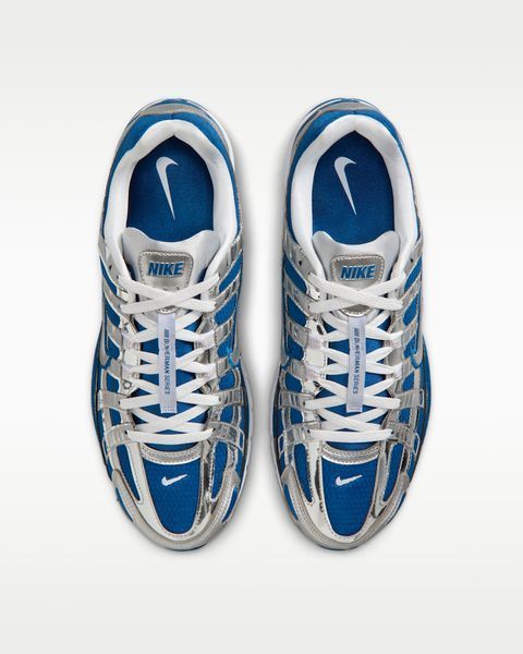 Оригинальные мужские кроссовки Nike P-6000 "Court Blue/White/Metallic Silver" (IQ9390-476) IQ9390-476 фото