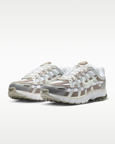 Оригинальные кроссовки Nike P-6000 "White / Metallic Silver / Cave Stone / Light Bone" (IU7554-100) IU7554-100 фото