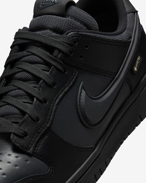 Оригинальные мужские кроссовки Nike Dunk Low GORE-TEX "Black / Off Noir / Anthracite" (HQ2053-001) HQ2053-001 фото