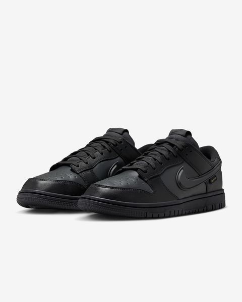 Оригинальные мужские кроссовки Nike Dunk Low GORE-TEX "Black / Off Noir / Anthracite" (HQ2053-001) HQ2053-001 фото