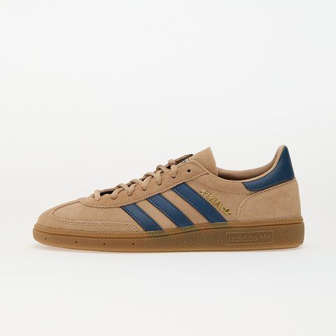 Оригинальные кроссовки adidas Handball Spezial "Warm Sandstone/ Preloved Ink/ Gold" (JH5435) JH5435 фото