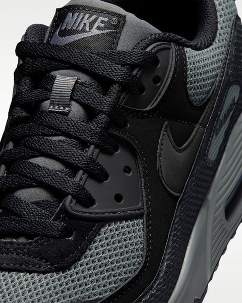Оригінальні чоловічі кросівки Nike Air Max 90 Premium "Black/Iron Grey/Cool Grey" (IX0348-001) IX0348-001 фото