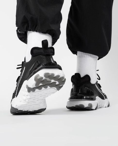 Оригинальные мужские кроссовки Nike React Vision Black / White (CD4373-006) CD4373-006 фото