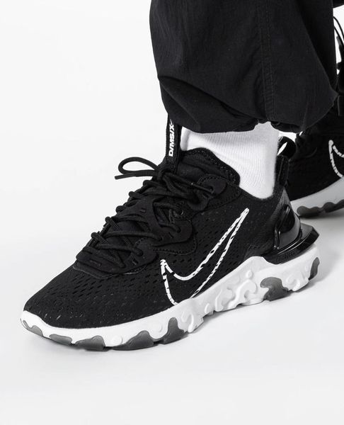 Оригинальные мужские кроссовки Nike React Vision Black / White (CD4373-006) CD4373-006 фото