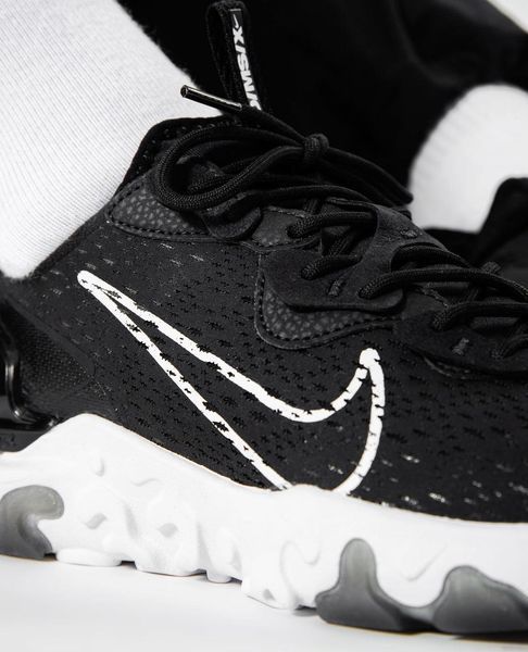 Оригинальные мужские кроссовки Nike React Vision Black / White (CD4373-006) CD4373-006 фото