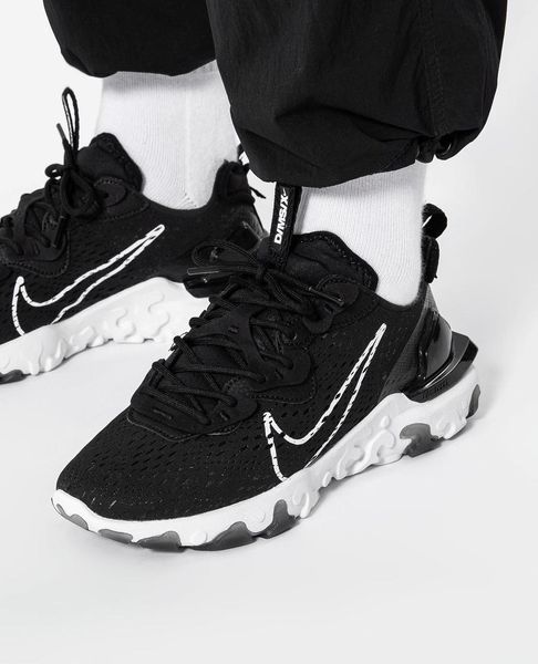 Оригинальные мужские кроссовки Nike React Vision Black / White (CD4373-006) CD4373-006 фото