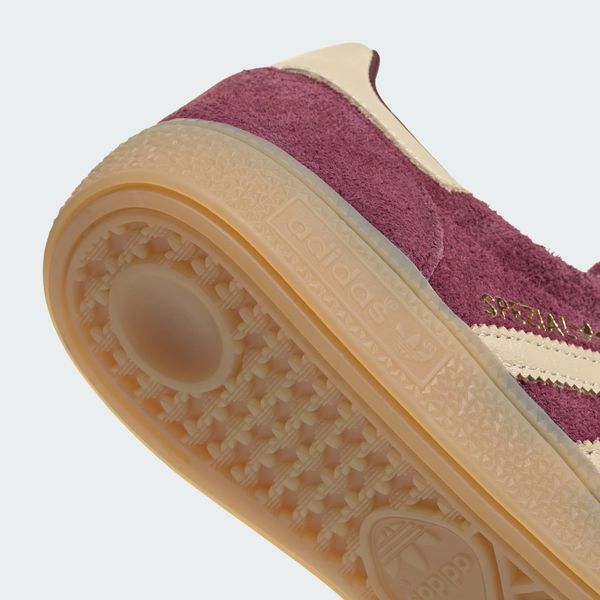 Оригінальні кросівки adidas Handball Spezial "Maroon / Warm Vanilla / Gold Metallic" (KK0929) KK0929 фото