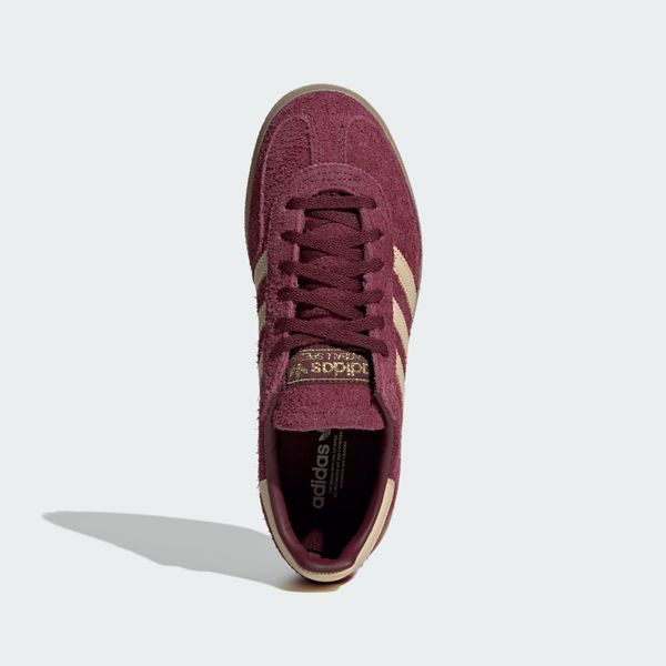 Оригінальні кросівки adidas Handball Spezial "Maroon / Warm Vanilla / Gold Metallic" (KK0929) KK0929 фото