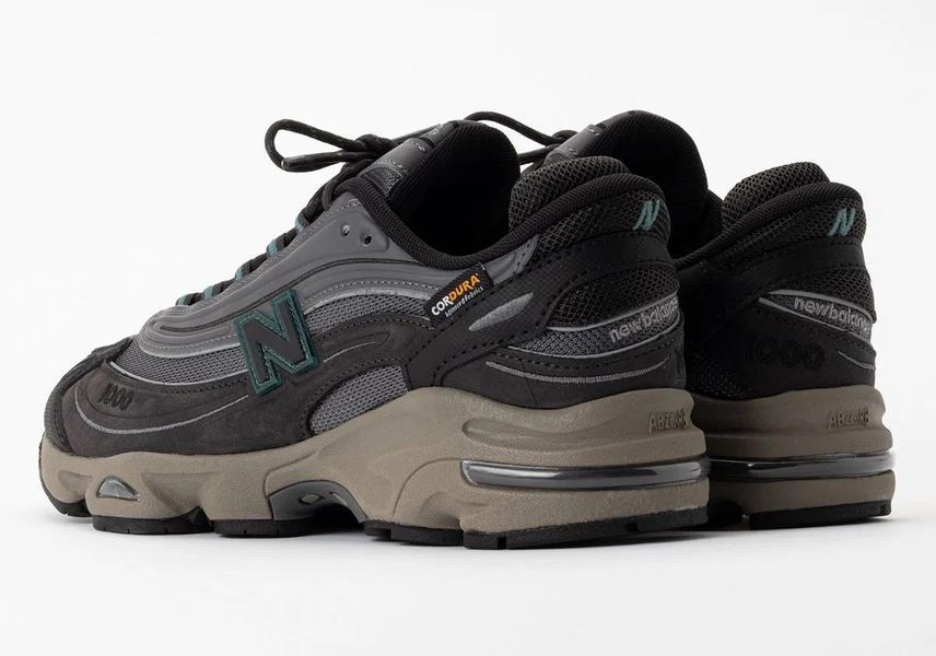Оригинальные кроссовки New Balance 1000 Cordura "Charcoal / Teal" (M1000J) M1000J фото