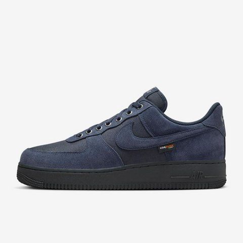 Оригінальні чоловічі кросівки Nike Air Force 1 '07 CORDURA "Dark Obsidian/Black/Smoke Grey" (HQ3822-400) HQ3822-400 фото