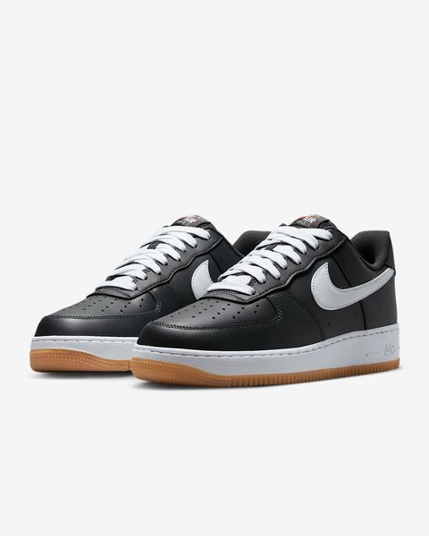 Оригинальные мужские кроссовки Nike Air Force 1 Low '07 LV8 "Anthracite/Gum Yellow/Safety Orange/White" (II7630-001) II7630-001 фото