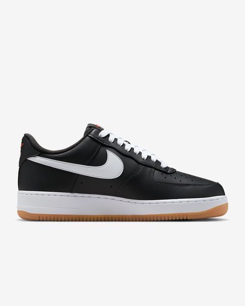 Оригинальные мужские кроссовки Nike Air Force 1 Low '07 LV8 "Anthracite/Gum Yellow/Safety Orange/White" (II7630-001) II7630-001 фото