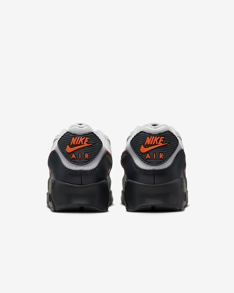 Оригінальні чоловічі кросівки Nike Air Max 90 "Vast Grey/Anthracite/White/Safety Orange" (IF0670-003) IF0670-003 фото