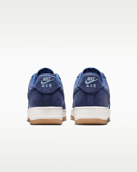 Оригинальные мужские кроссовки Nike Air Force 1 '07 LV8 "Denim" "Navy/Worn Blue/Summit White" (IR0951-400) IR0951-400 фото
