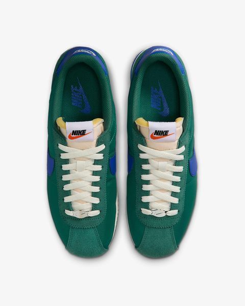 Оригинальные кроссовки Nike Cortez "Evergreen Aura/Sail/White/Hyper Royal" (IH2361-300) IH2361-300 фото