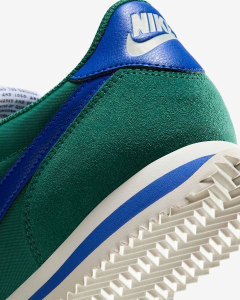 Оригинальные кроссовки Nike Cortez "Evergreen Aura/Sail/White/Hyper Royal" (IH2361-300) IH2361-300 фото