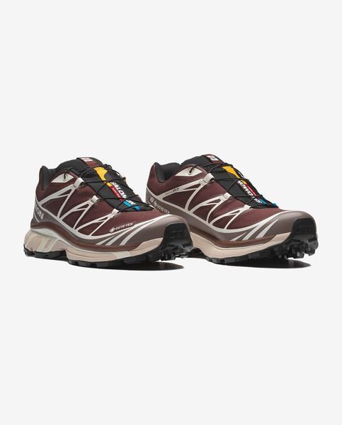 Оригінальні кросівки Salomon XT-6 Gore-Tex "Bitter Chocolate / Iron / Vanilla Ice"(L49215200) L49215200 фото
