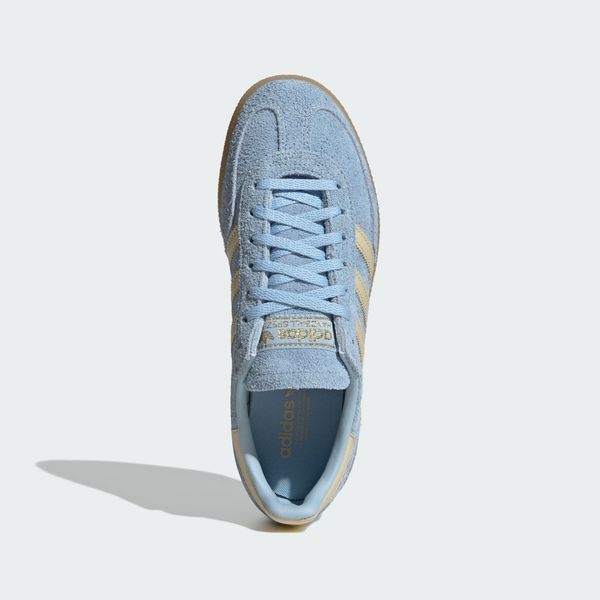 Оригінальні кросівки adidas Handball Spezial "Clear Sky / Warm Vanilla / Gold Metallic" (KK0930) KK0930 фото