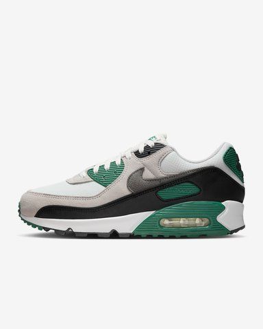 Оригінальні чоловічі кросівки Nike Air Max 90 "Summit White/Evergreen Aura/Vast Grey/Smoke Grey" (DM0029-116) DM0029-116 фото