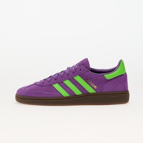 Оригинальные кроссовки adidas Handball Spezial "Active Purple/ Semi Green/ Gum" (JS0251) JS0251 фото