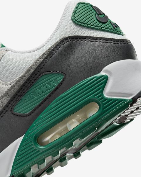 Оригінальні чоловічі кросівки Nike Air Max 90 "Summit White/Evergreen Aura/Vast Grey/Smoke Grey" (DM0029-116) DM0029-116 фото