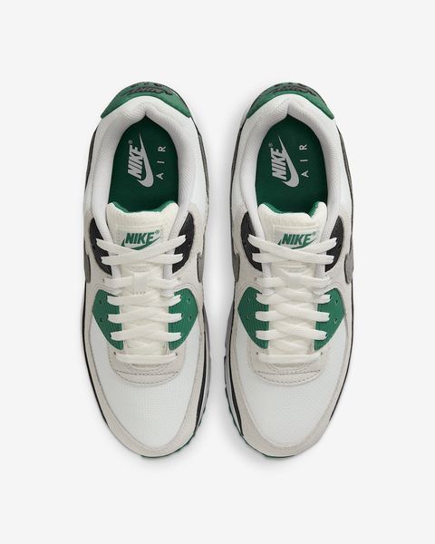 Оригінальні чоловічі кросівки Nike Air Max 90 "Summit White/Evergreen Aura/Vast Grey/Smoke Grey" (DM0029-116) DM0029-116 фото