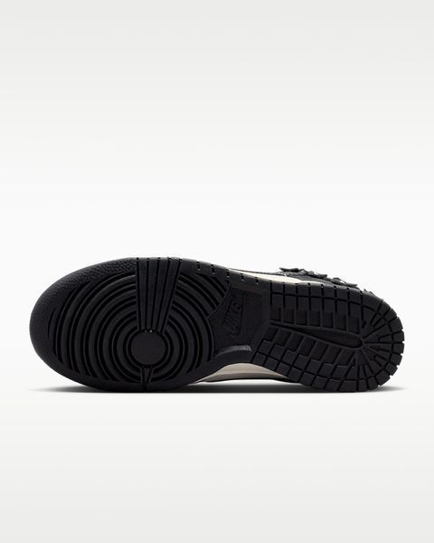 Оригинальные кроссовки Nike Dunk Low SE "Florette" "Black/Sail/Black" (IV4726-002) IV4726-002 фото