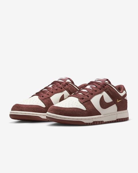 Оригінальні кросівки Nike Wmns Dunk Low "Sail/Metallic Gold/Red Sepia" (IB4417-104) IB4417-104 фото