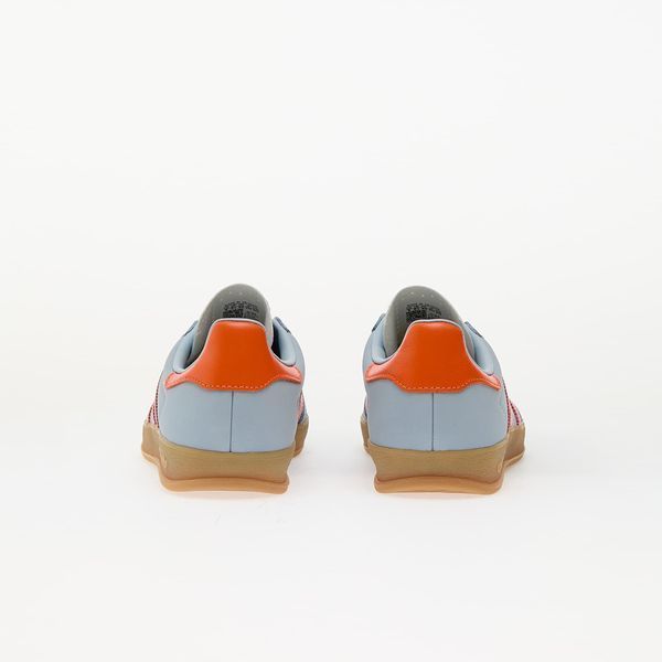 Оригинальные кроссовки adidas Gazelle Indoor "Wonder Blue/ Solar Orange/ Gum" (JI2720) JI2720 фото