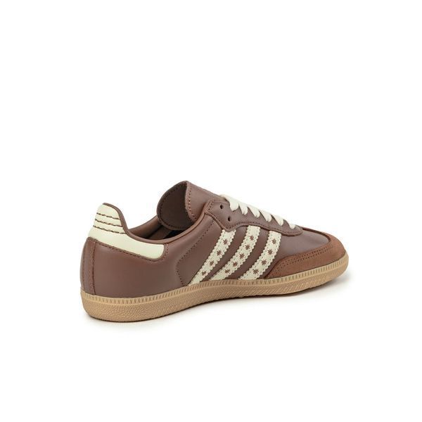 Оригінальні жіночі кросівки adidas Samba OG "Cloud White / Preloved Brown / Cream White" (JR8821) JR8821 фото