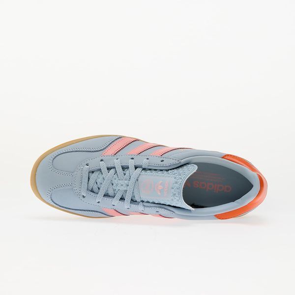 Оригинальные кроссовки adidas Gazelle Indoor "Wonder Blue/ Solar Orange/ Gum" (JI2720) JI2720 фото