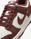 Оригінальні кросівки Nike Wmns Dunk Low "Sail/Metallic Gold/Red Sepia" (IB4417-104) IB4417-104 фото 6