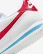 Оригінальні жіночі кросівки Nike Wmns Cortez Leather "White/Varsity Blue/Varsity Red" (DN1791-108) DN1791-108 фото 7