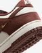 Оригінальні кросівки Nike Wmns Dunk Low "Sail/Metallic Gold/Red Sepia" (IB4417-104) IB4417-104 фото 7