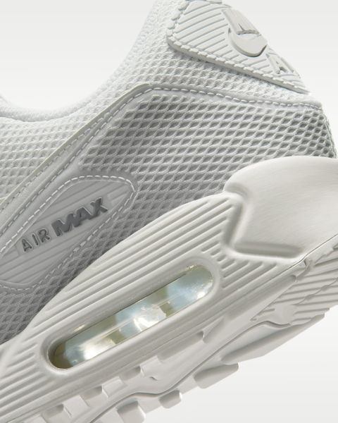 Оригінальні кросівки Nike Air Max 90 Premium "Off White/Grey Fog/Smoke Grey" (IM5759-100) IM5759-100 фото