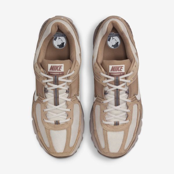 Оригинальные мужские кроссовки Nike Zoom Vomero 5 "Khaki/Light Orewood Brown/Sesame/Phantom" (HV2529-200) HV2529-200 фото